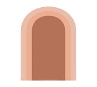Papier Peint Arch pour Salon et Fête, Autocollant Bohème, Rose
