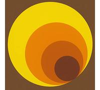 Papier Peint Authentique Année 70 - Tapisserie Vintage Jaune, Marron & Orange Rétro - Salon et Couloir - Pas Cher