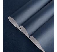 Papier peint autocollant bleu,Autocollants bleus pour meuble,Film autocollant bleu,Autocollant vinyle imperméable pour meubles,Bleu foncé,40CMx3M,Mat,épaissi,Convient pour bureau,magasin,Couleur unie