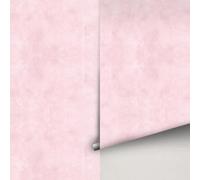 Papier Peint Autocollant Papier Adhesif pour Meuble Vinyle Imperméable | Auto-Adhésif Autocollant Amovible PVC Decoratif Chambre,Salon,Salle de Bain,Toilette Chambre Armoir,Rose Clair