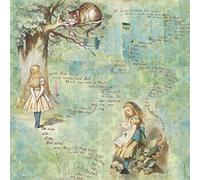 Papier peint autocollant vert Toile de Jouy - Décoration de chambre d'enfant 44,5CMx7M