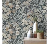 Papier Peint Denim Bleu Erismann Secret Garden Secret Grove 1050644 Décor