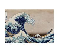 Papier peint design Vague dramatique 152x104 Support intissé Application propre Tulup