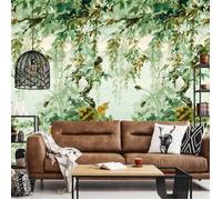 Papier peint effet aquarelle jungle