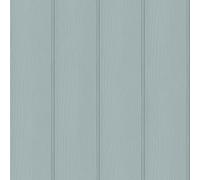 Papier peint effet panneau de bois à rainure et languette - Design élégant et simple pour chambre d'enfant, crèche, salle de jeux - Bleu Holden 13992