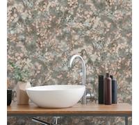 Erismann Papier peint 10415-10 Play of Light Blossom - Vinyle résistant, texturé 0,53x10,05 m
