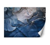 Papier Peint - Feeby - Motif abstrait - 400x280 cm - Entoilage 130g/m2 - Bleu