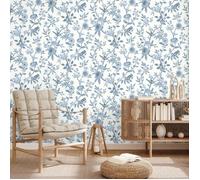 Papier peint - FINE DECOR - Eleanor - Floral - 10 m x 53 cm - Lavable - Intérieur