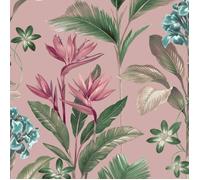 Papier Peint Floral - Belgravia - Oliana - Fini Mat - 10m x 53cm - Lavable
