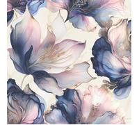 Papier peint floral - MURIVA - Elysian - 10,05 m x 53 cm - Lavable - Résistance à la lumière satisfaisante