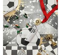 Papier Peint Football Frenzy Gris Or Holden Decor 14090 Pour Chambre Enfant