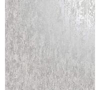 Papier peint industriel texturé métallisé gris argent pierre décor Holden Holden