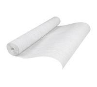Papier peint intissé à rayures 3D - Gris clair - 10 x 0,53 m - Motif moderne à rayures - Pour salon, chambre à coucher, couloir - Décoration murale simple