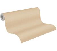 Papier peint intissé Benzoa® au design scandinave, couleur beige métallisé. Vinyle sur support intissé, dimensions : 10,05 m x 0,53 m. Résistant aux frottements et à la lumière, essuyable à sec, Mix