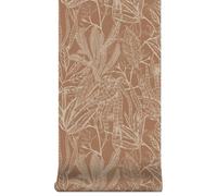 Papier peint intissé Chaya 1005 x 52cm Terracotta