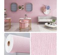 Papier Peint Isolant Thermique Autocollant 5mm, Panneaux Muraux | Imperméable, Anti-Humidité et Anti-Bruit, Adhesif Coussin Mural Revetement pour Décoration de Maison(Pink,50cmx60m)