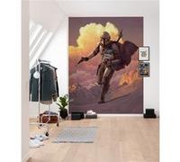 Poster XXL - KOMAR - Mandalorian Escape - Multicolore - 200x280 cm - Décoration murale