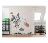 Papier Peint - Mickey Organic Shapes 250x280cm - Intissé, Multicolors G