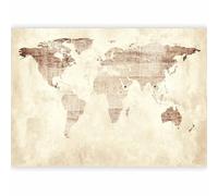 Papier peint murando intissé 400x280 cm Décoration Murale XXL Poster Tableaux Muraux Tapisserie Photo Trompe l'oeil Carte du monde béton k-A-0015-a-c