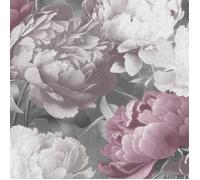 Papier peint - MURIVA - Doretta - Vinyle texturé - Motif floral - 10,05 m x 53 cm