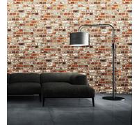 Papier Peint MURIVA LOFT Brique Rouge (102538) Nouveau Mur D'Accent