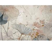 Papier peint non tissé à motifs floraux, dimensions : 350 x 250 cm