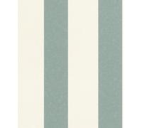 Papier peint non tissé, bleu et blanc, dimensions : 10,05 m x 0,53 m, pose sans colle