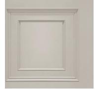 Papier Peint Oliana Wood Panel Crème Foncé Belgravia 8493