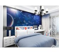 Papier Peint Panoramique 3D Douze constellations coloré enfants chambre fond d'écran 350x245cm