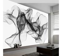 Papier Peint Panoramique Art Numérique Fluide Abstrait, Papier Peint Poster Mural Géant Art Abstrait, Fresque Murale Moderne Personnalisée pour Salon Chambre d’Enfants Restaurant, 350 x 256 cm (L x H)