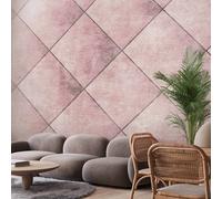Papier peint photo autocollant - Découpes parfaites - motif géométrique régulier en damier, dimensions 392 x 280 cm, motif f-A-10034-a-a