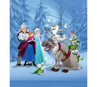 Papier peint photo Disney La Reine des neiges Bleu - 600627 - 180 x 202 cm