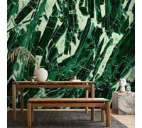 Papier peint photo non tissé - Emerald Marble 350 x 245 cm, motif f-C-10007-a-a