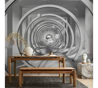 Papier peint photo non tissé - Geometric Depth 350 x 245 cm 3D n-A-1097-a-a
