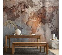 Papier peint photo non tissé - Map Colors 350 x 245 cm Cartes k-C-10003-a-a