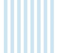 Papier peint rayé bleu ciel et blanc Tiny Tots 2 - G78405 pour chambre d'enfant