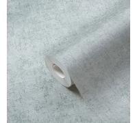 Papier Peint Rustique À Texture De Plâtre - Vert, Beige