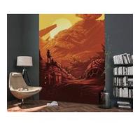 Komar - Poster Géant Intissé Star Wars Jakku Destructeur D'étoiles - 200 X 280 Cm