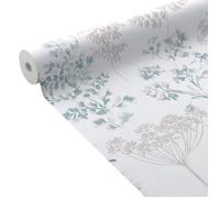 Papier peint - SUPERFRESCO EASY - HOLLY - Bleu gris - Intissé - 52 cm x 10 m
