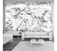 Papier Peint The World of Newspapers - Multicolore