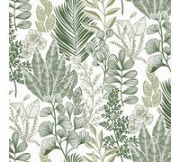 Papier peint tropical autocollant pour le salon