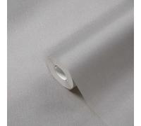 Papier Peint Uni Avec Texture Fine - Gris