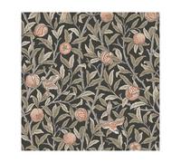Papier peint William Morris Bird & Pomegranate Charcoal 1005x52cm Gris