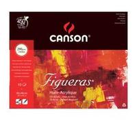 Canson Bloc 10 Feuilles Papier Dessin "Figueras", 460 X 380 Mm, 290 G/M2