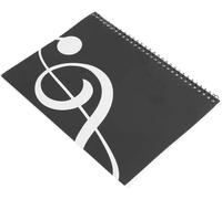 Papier pour manuscrits, 50 feuilles vierges, papier à musique pour musiciens, carnet de notes