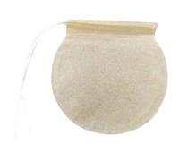 Papier Sachet Filtre à Thé 2,8 100 Pièces Jetable, Rond | Lot de Sachets Vides Cordon, pour Café et Aromates, Usage Bureau ou Salon de Thé