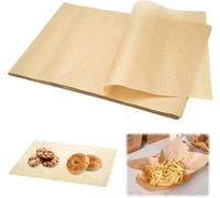 Papier sulfurisé 20 x 30 cm avec revêtement antiadhésif, 200 feuilles, pour la cuisson au four et à la poêle