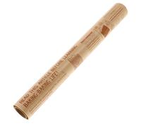 Papier sulfurisé brun 30 CM rouleau 8 m résistant à l’huile | 1 rouleau, pour wraps au poulet et sandwiches, emballage alimentaire DIY, usage en snack shop