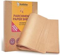 Papier sulfurisé brun 30 x 40 cm, 200 feuilles, pâtisserie, cuisine