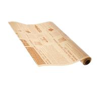 Papier sulfurisé de cuisson 30 CM rouleau 8 m 1 rouleau brun | Pour hot-dogs et sandwiches, usage en boulangerie et à la maison, résistant aux graisses, style chic et tendance